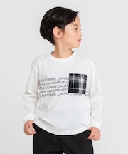 チェックポケット Tシャツ