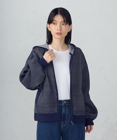スポンディッシュニットブルゾン