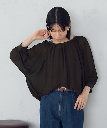 【オンライン・店舗限定】バルーンスリーブ ブラウス＋タンクトップ