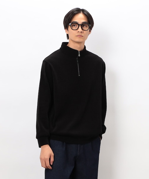 カットコールハーフジッププルオーバー