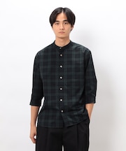 ＣＯＯＬ ＤＯＴＳ ブラックウォッチ プリントシャツ