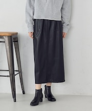 合成皮革 スカート / セットアップ対応