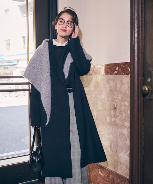 ロングチェスターコート｜コムサイズムの通販｜&mall（アンドモール