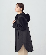 コンビネーションキルトコート