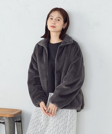 ファー ブルゾン