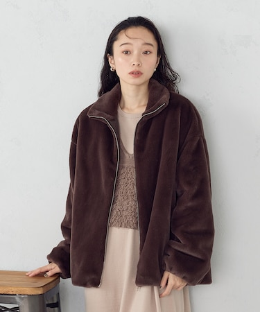 ファー ブルゾン