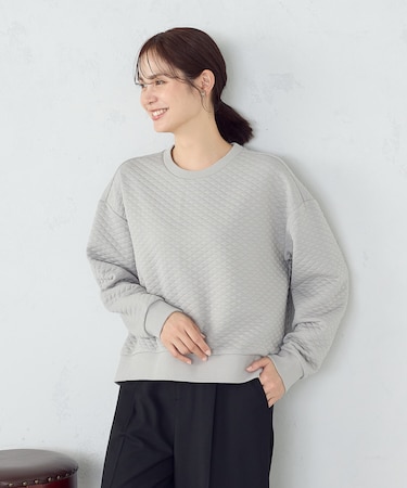 ダイヤキルト　トレーナー