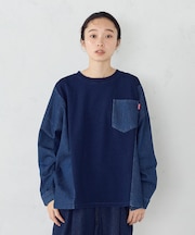 布帛切替トレーナー