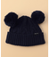 ぼんてん耳付き ニットキャップ