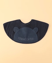 【リバーシブル】クマ耳付き スタイ