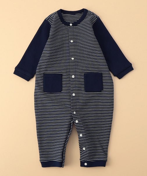 クマ耳付き おしりパッチ ツーウェイオール