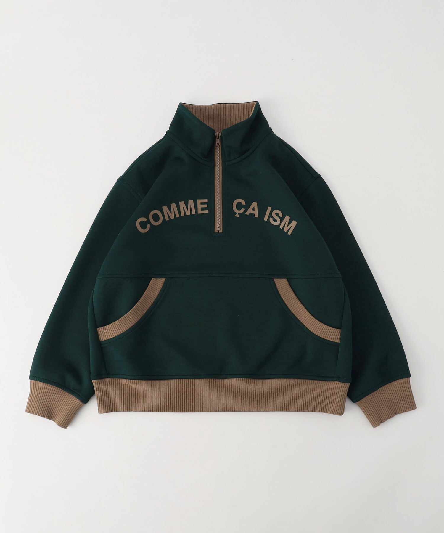 ハーフジッププルオーバー｜コムサイズムの通販｜&mall（アンド