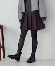 【店舗限定】ミニ丈　プリーツスカート