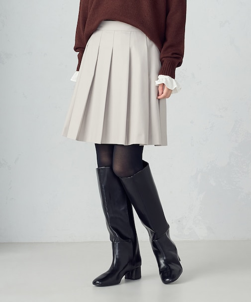 【店舗限定】ミニ丈　プリーツスカート