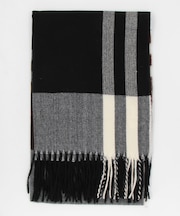 ツイル チェック柄 ストール