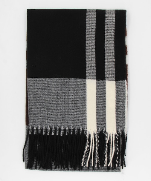 ツイル チェック柄 ストール