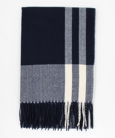 ツイル チェック柄 ストール