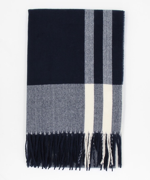 ツイル チェック柄 ストール