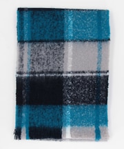 ブークレ チェック柄 マフラー