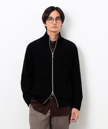 モール ドライバーズニット