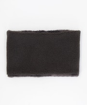 【 リバーシブル】ボアフリース&ファー スヌード