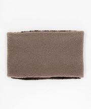 【 リバーシブル】ボアフリース＆ファー スヌード