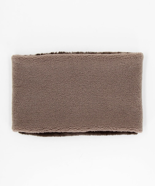 【 リバーシブル】ボアフリース＆ファー スヌード