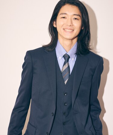 【セットアップ対応】ポリエステル ウール ギャバ ジャケット