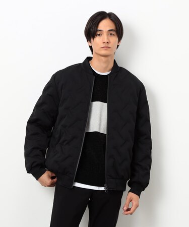 シームレスダウン MA-1 ブルゾン