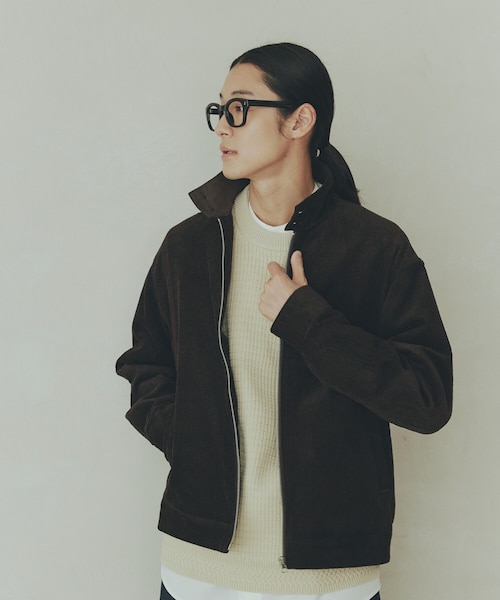コーデュロイ スイングトップ ブルゾン｜コムサイズムの通販
