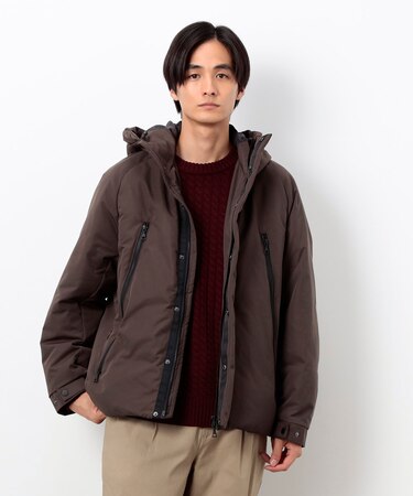 ウェザー リサイクルダウン フードブルゾン