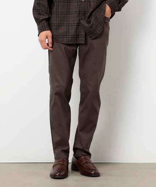 【スマートベーシックパンツ】ハイテンション裏起毛 スキニーパンツ