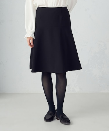ミディ丈 フレアスカート