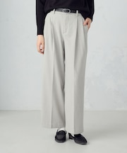 2タック ワイドパンツ