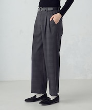 2タック ワイドパンツ