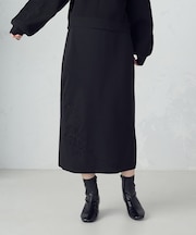 コード刺繍 ナロースカート / セットアップ対応