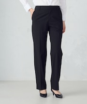 【セットアップ対応】SUPER-TEX ウール混トロピカル ストレッチパンツ