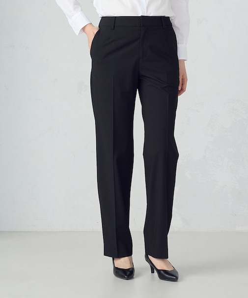 【セットアップ対応】SUPER-TEX ウール混トロピカル ストレッチパンツ