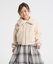 ボアフリース ショート ブルゾン