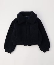 ボアフリース ショート ブルゾン