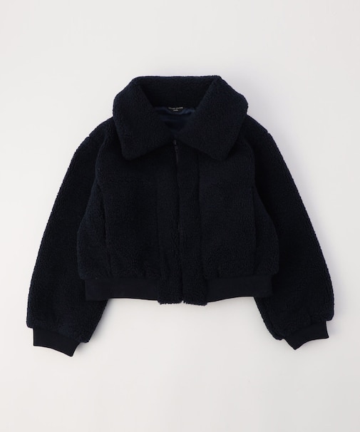 ボアフリース ショート ブルゾン