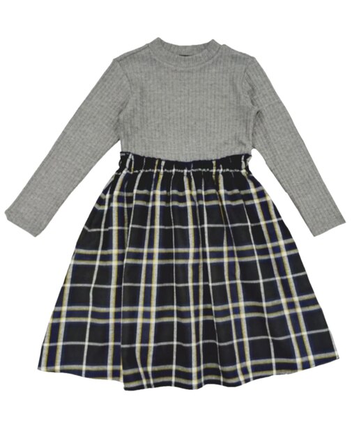 チェック ドッキング ワンピース(ベビーサイズ)