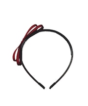 細グログラン リボン カチューシャ