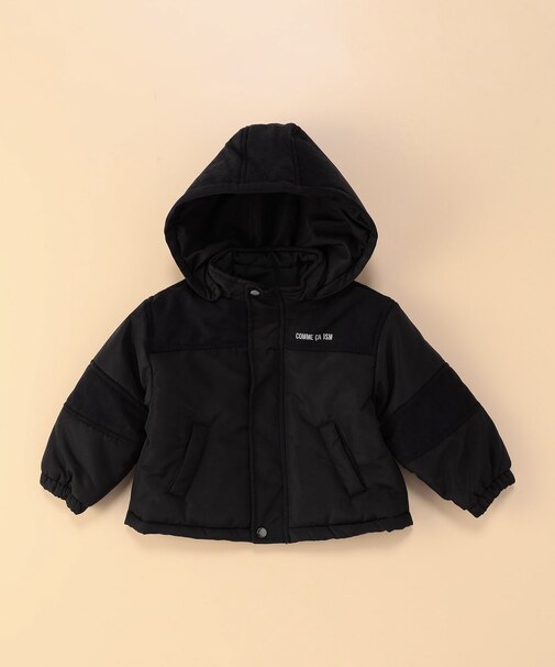 フード付き 中綿 ブルゾン (ベビーサイズ)