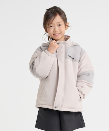 フード付き 中綿 ブルゾン