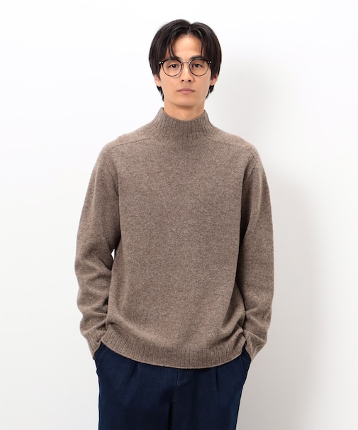 MADE IN JAPAN ナチュラルカラー ホールガーメントニット