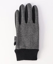 ツィード調ファブリック グローブ