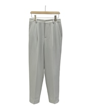 【セットアップ対応】ポリエステルツイル　テーパードパンツ