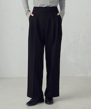 ストレッチツイル 2タックワイドパンツ / セットアップ対応