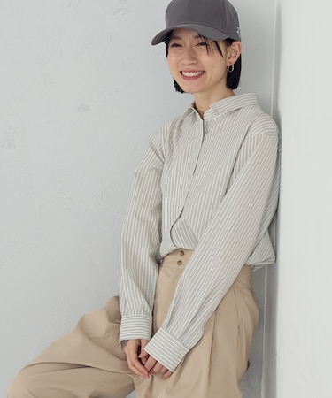 ストライプシャツ